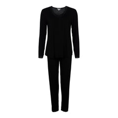 Lady Avenue Bamboo pyjamas, svart