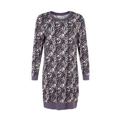 Lady Avenue Soft Bamboo nattkjole, multi