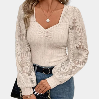 NELA - Elegant Langermet Sommertopp for Damer