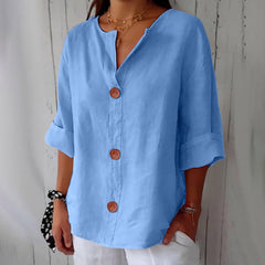 LuftLinn™ – Avslappet sommerbluse i lin