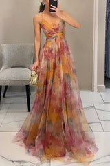 Marisela – Vestido Largo Floral