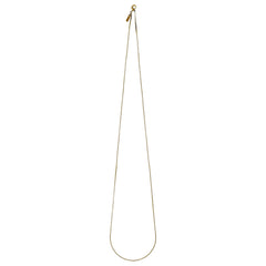 NANCY halskjede 50 cm gullbelagt