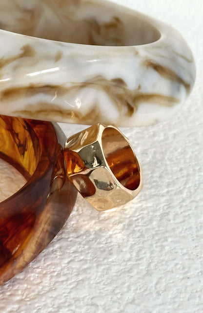 ORLA – Statement ring i gull