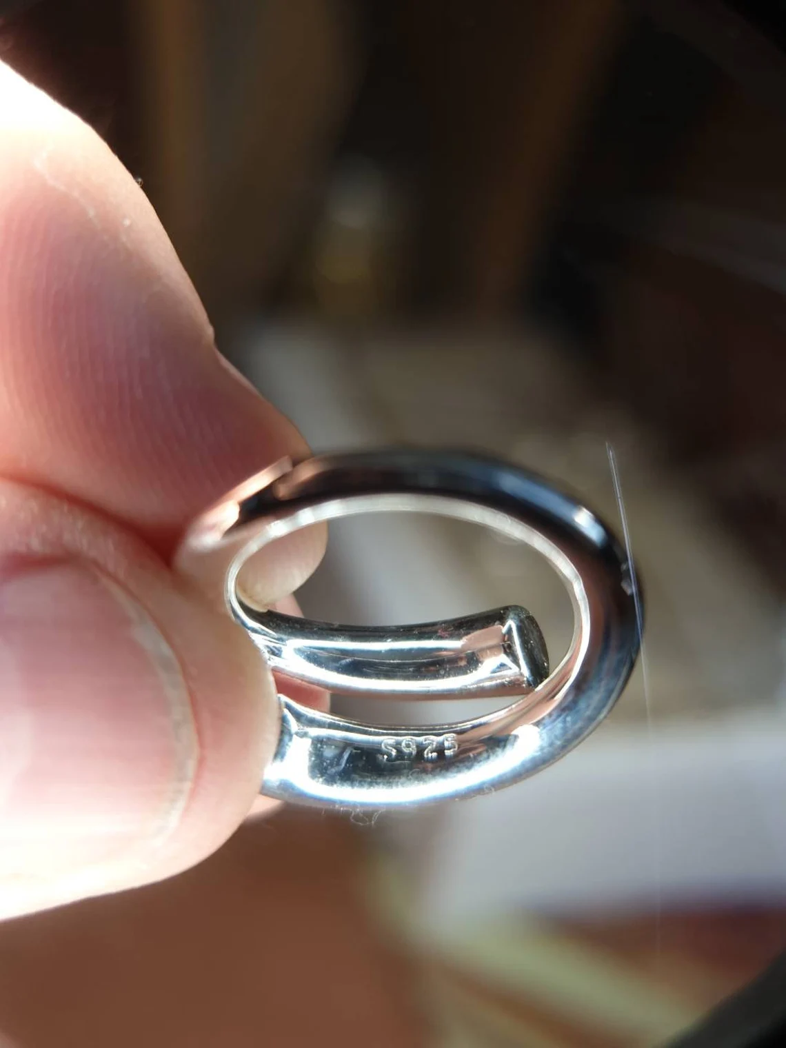 Elegant justerbar ring