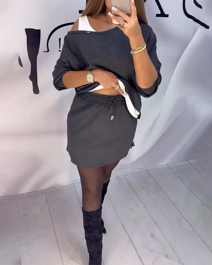 Darcella | Elegant to-delt sett