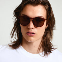 VANILLE solbriller brun/gull