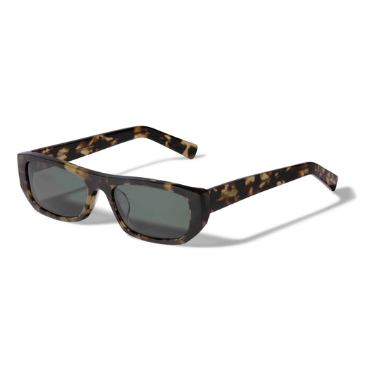AINSLEY solbriller tortoise-brun