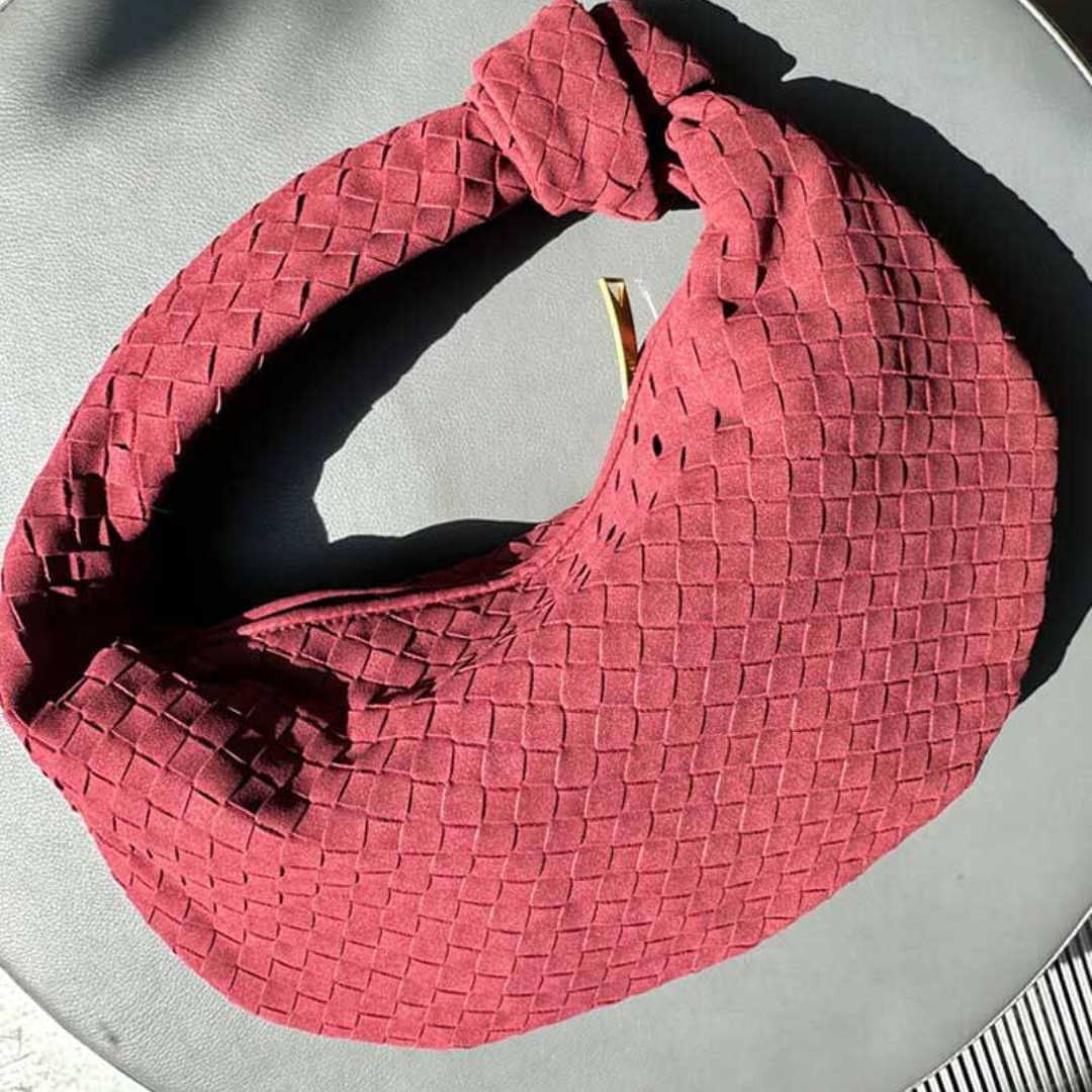 Flair. - Stor flettet håndveske for kvinner