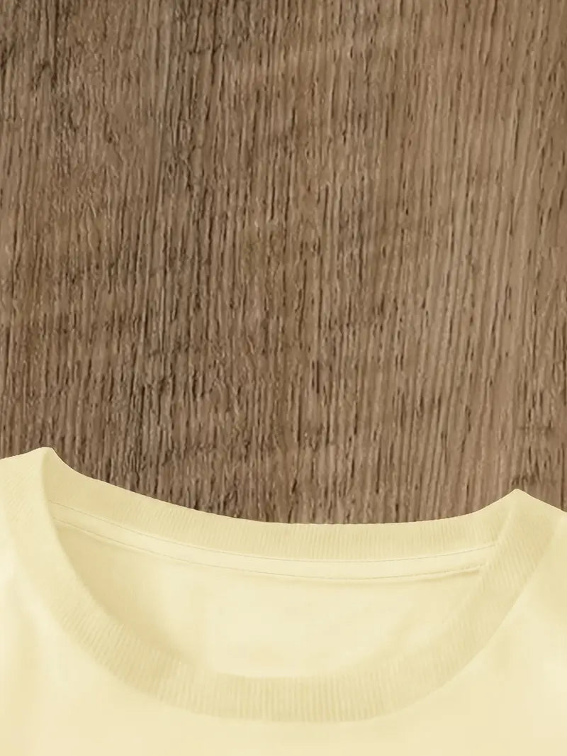 Aimilia - Elegant T-skjorte med Korte Ermer og Blomstertrykk