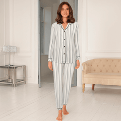 Lady Avenue Bamboo Flannel  pyjamas, multi