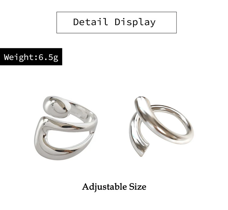 Elegant justerbar ring