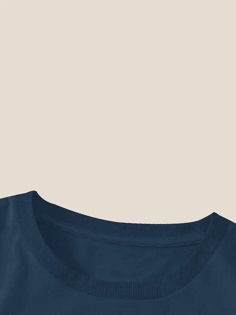 Aimilia - Elegant T-skjorte med Korte Ermer og Blomstertrykk