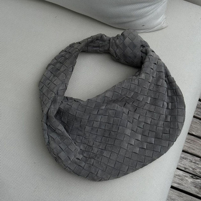 Flair. - Stor flettet håndveske for kvinner