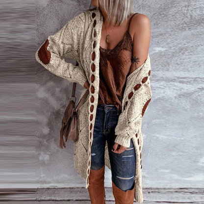 SOPHIA - Fasjonabel hettegenser cardigan