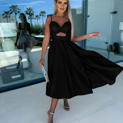 VITA - Trendy midilengde sommerkjole