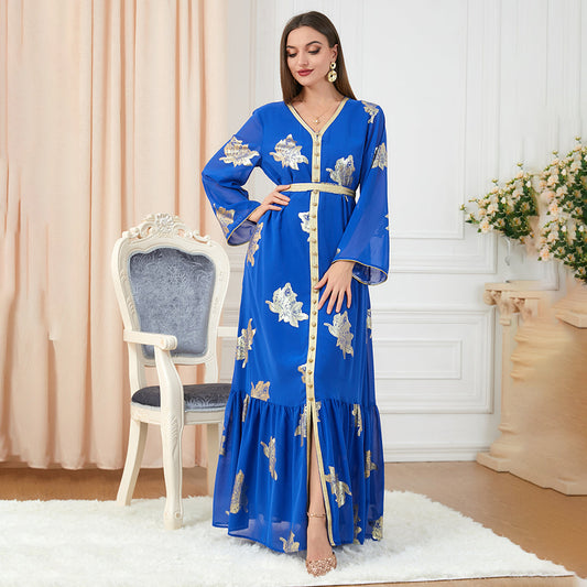 SOPHIE - Elegant sommer maxikjole
