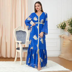SOPHIE - Elegant sommer maxikjole