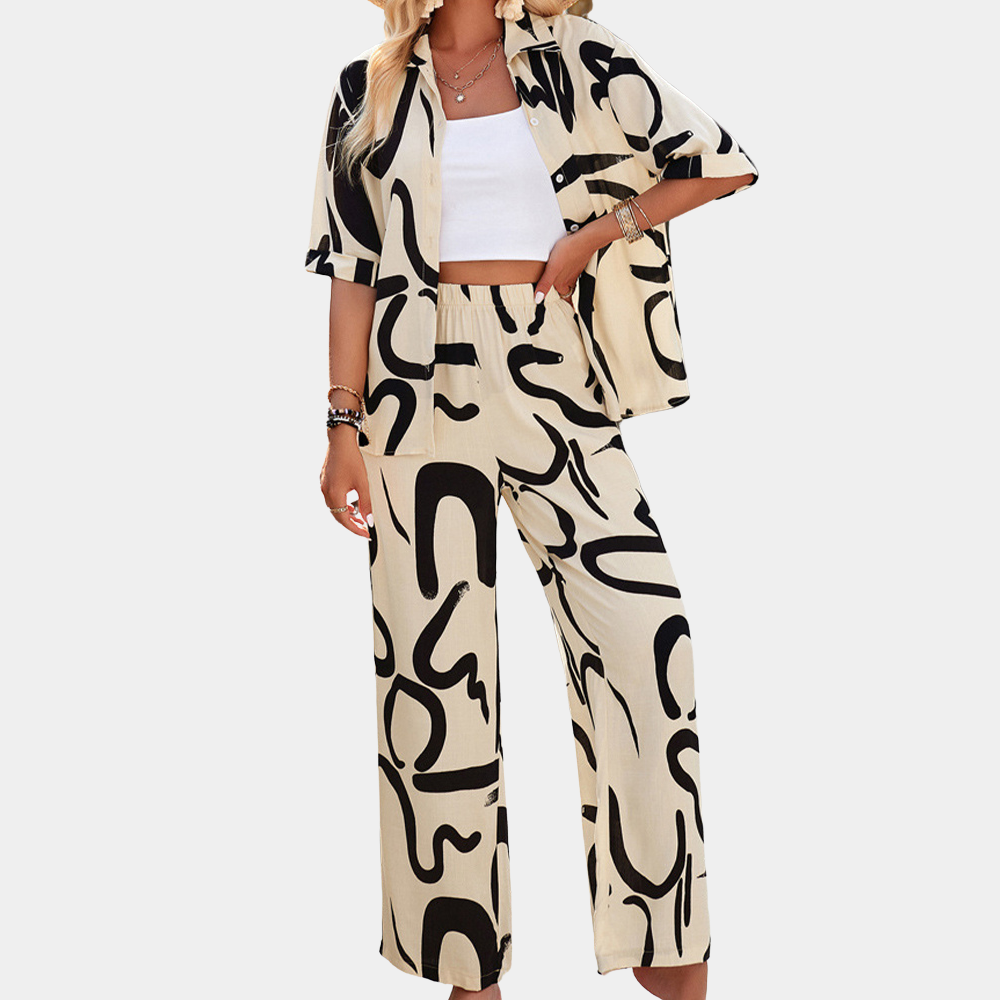 Brigida - To-delt sommerantrekk for kvinner - Perfekt for solfylte dager