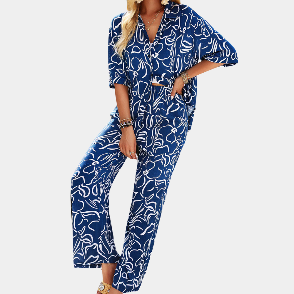 Brigida - To-delt sommerantrekk for kvinner - Perfekt for solfylte dager