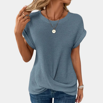 Jevgenija - T-skjorte Dame Rund Hals