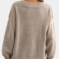 Elegant vårgenser med v-hals for kvinner