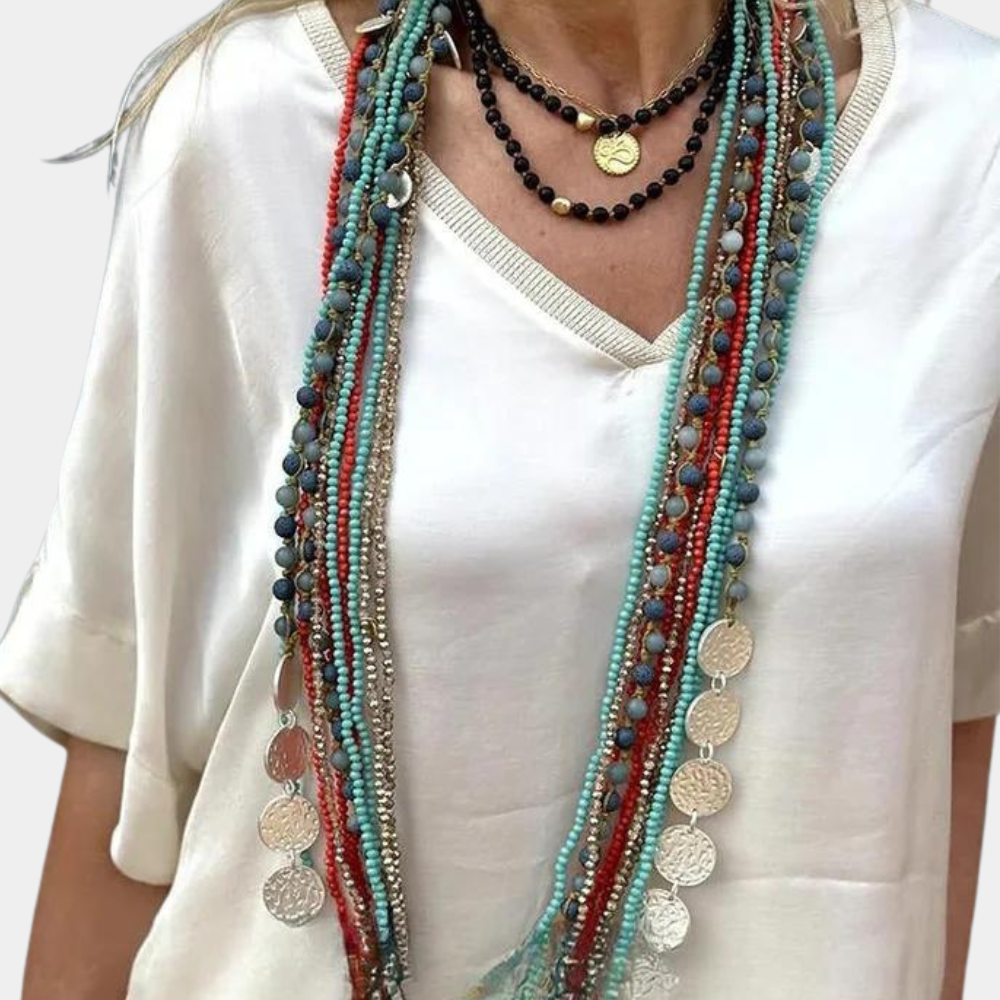 Veronika - Elegant sommerensemble i 2 deler for kvinner