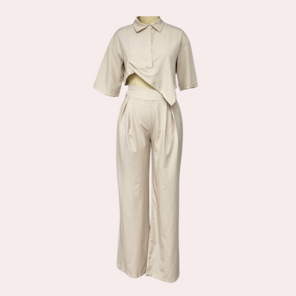 Vija - Avslappet ensemble for kvinner i 2 deler til sommeren