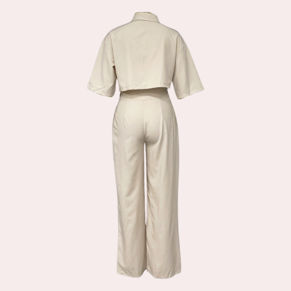 Vija - Avslappet ensemble for kvinner i 2 deler til sommeren