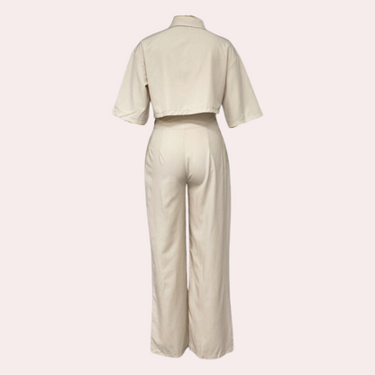 Vija - Avslappet ensemble for kvinner i 2 deler til sommeren