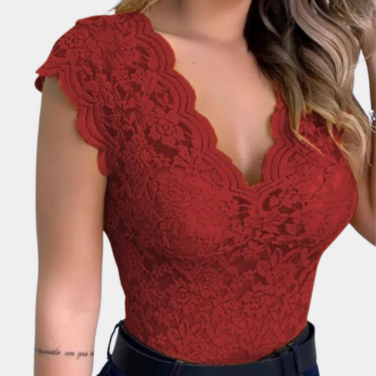 Trendy blondebluse for kvinner - Perfekt for sommeren