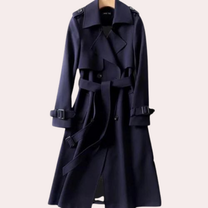 Meadhbh - Elegant lang kåpe for kvinner