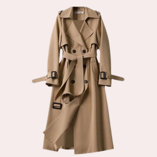 Meadhbh - Elegant lang kåpe for kvinner