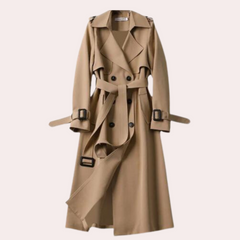 Meadhbh - Elegant lang kåpe for kvinner