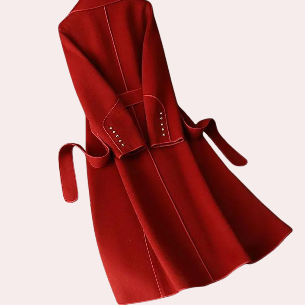 Carina - Elegant lang kåpe for kvinner
