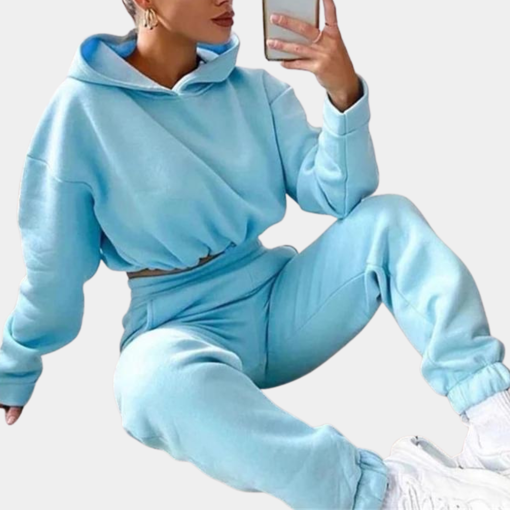 Behagelig genser-sett for kvinner