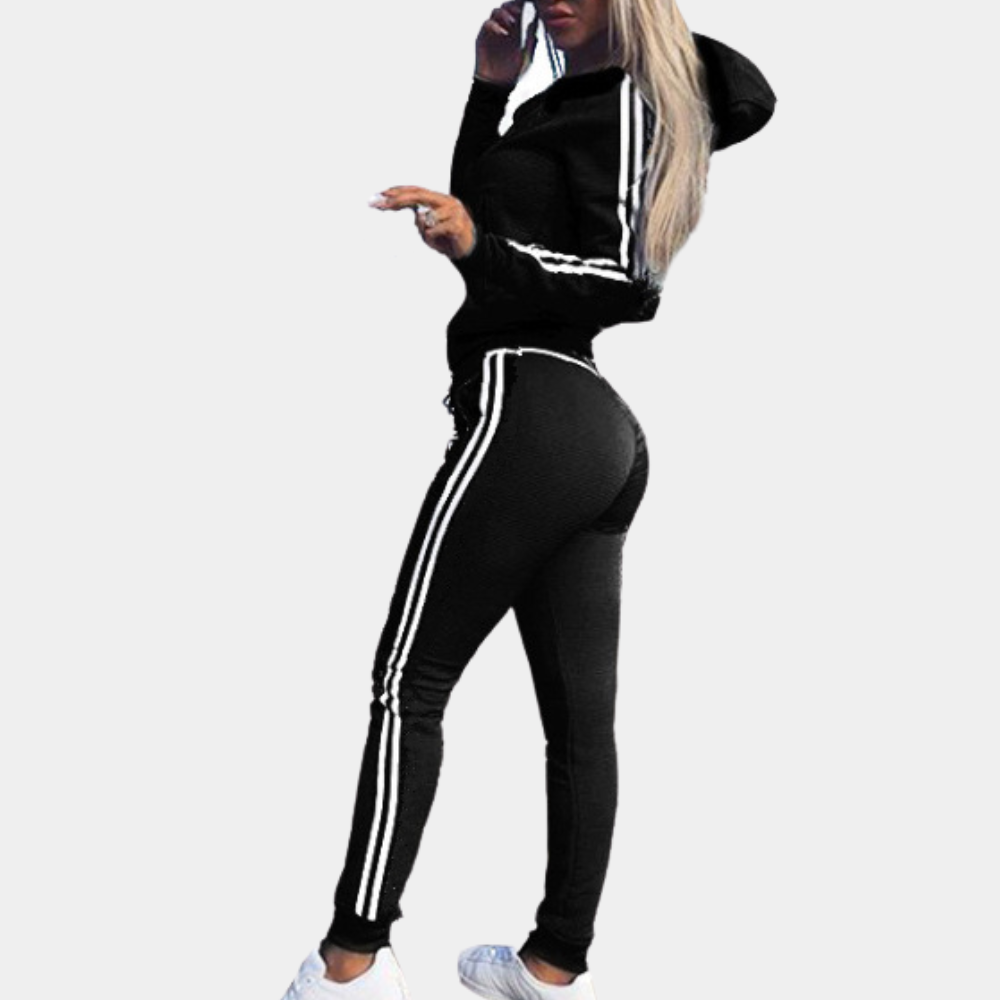 Stilig 2-delt joggingsett for kvinner
