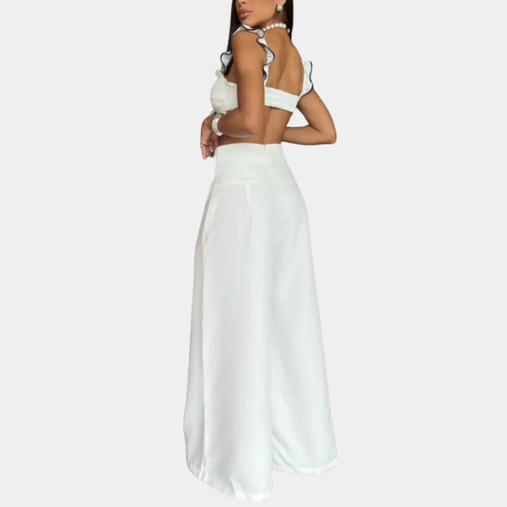 Liesl - Elegant to-delt sommerantrekk for kvinner