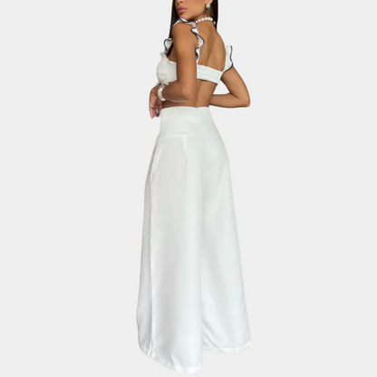 Liesl - Elegant to-delt sommerantrekk for kvinner