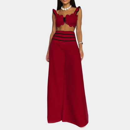 Liesl - Elegant to-delt sommerantrekk for kvinner