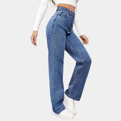 Jitka - Avslappede baggy jeans for kvinner