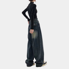 Kateryna - Avslappede baggy jeans for kvinner