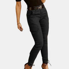 Casual cargo-jeans for damer