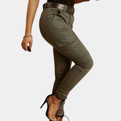 Casual cargo-jeans for damer