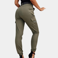 Casual cargo-jeans for damer