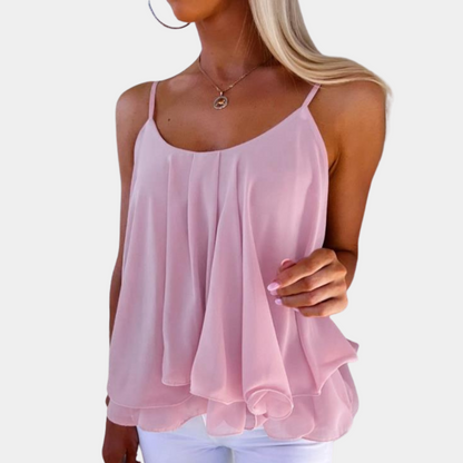 Elegant sommer tanktop uten ermer for kvinner