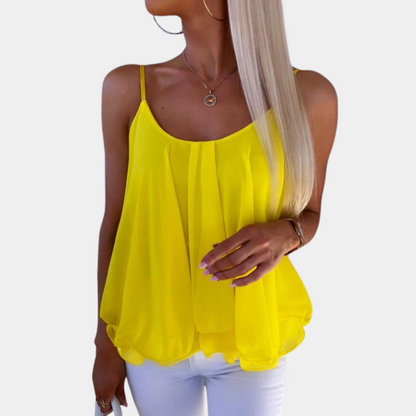Elegant sommer tanktop uten ermer for kvinner