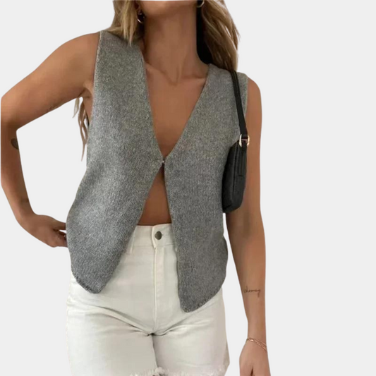 Luftig og elegant sommertopp for kvinner