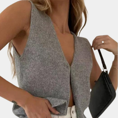 Luftig og elegant sommertopp for kvinner