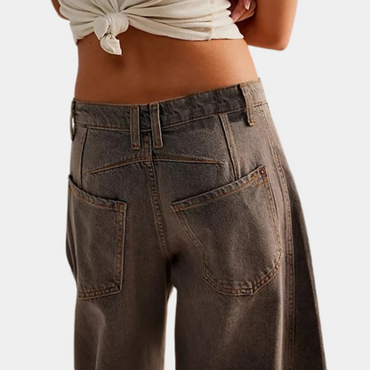 Trendy vide jeans for kvinner