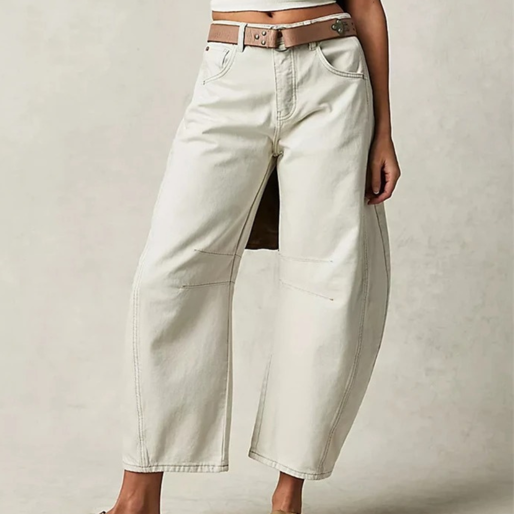 Trendy vide jeans for kvinner